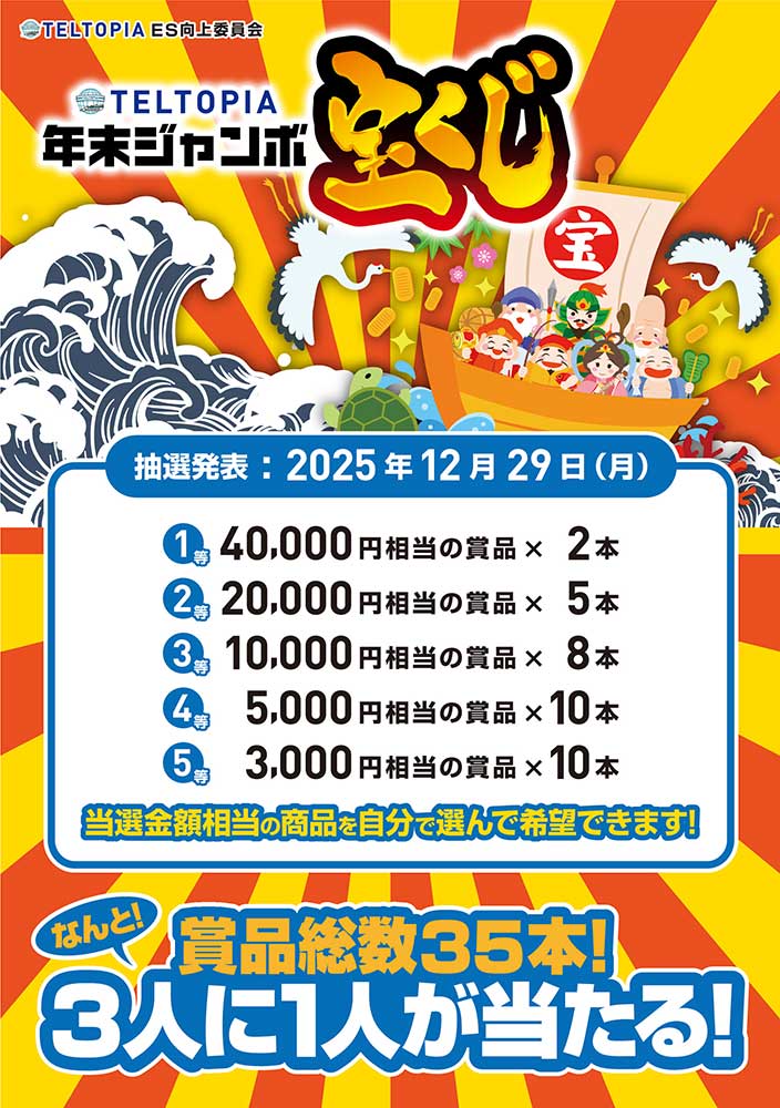 テレトピア年末ジャンボくじ①